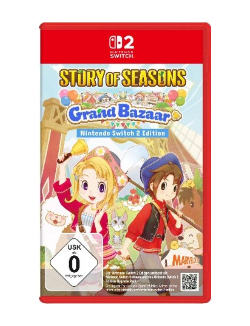 JEU SWITCH 2 STORY OF SEASONS GRAND BAZAAR