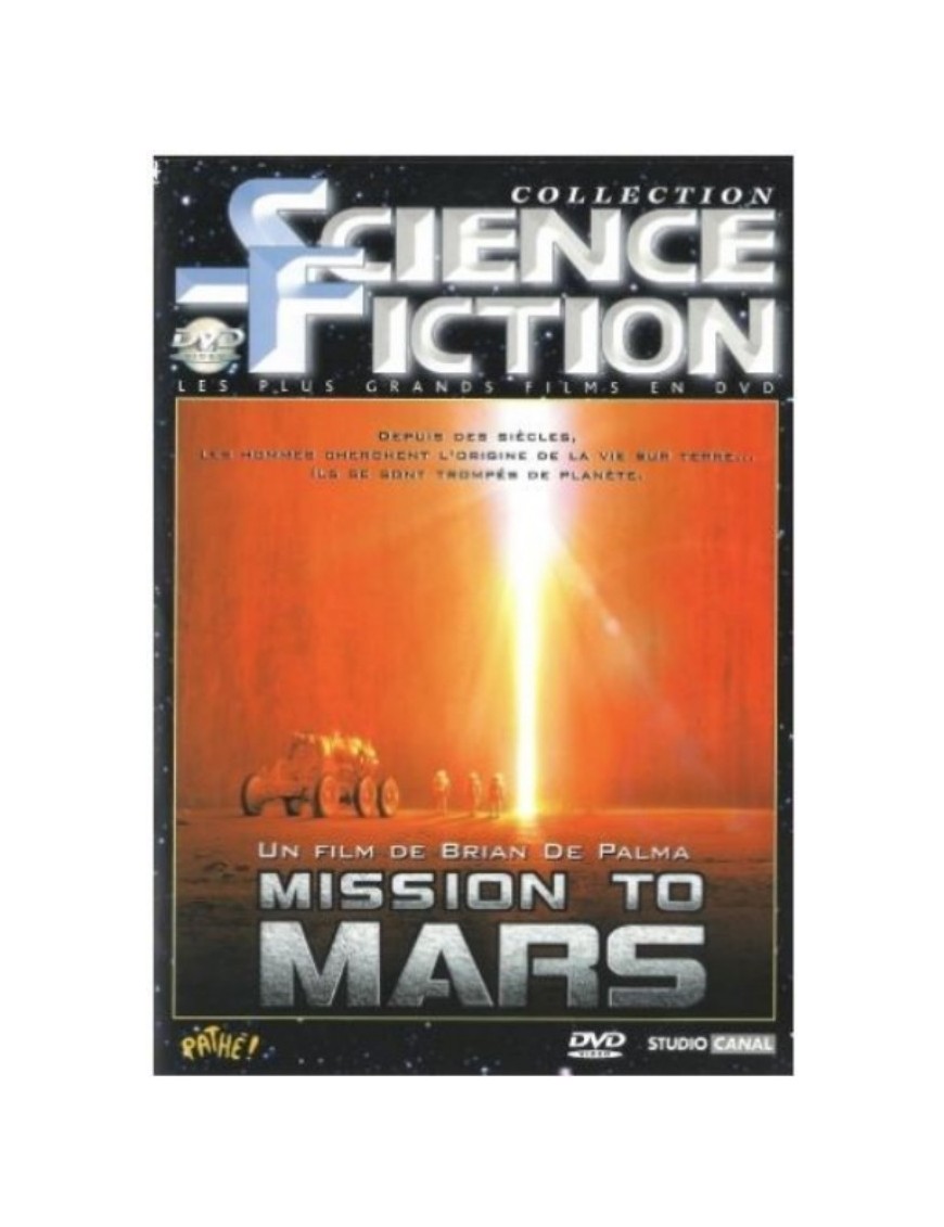 DVD MISSION TO MARS 