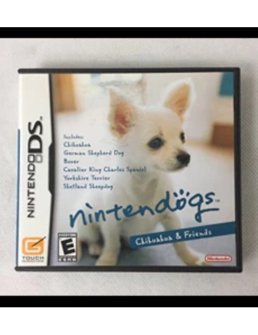 JEU DS NINTENDOGS CHIHUAHUA & SES AMIS