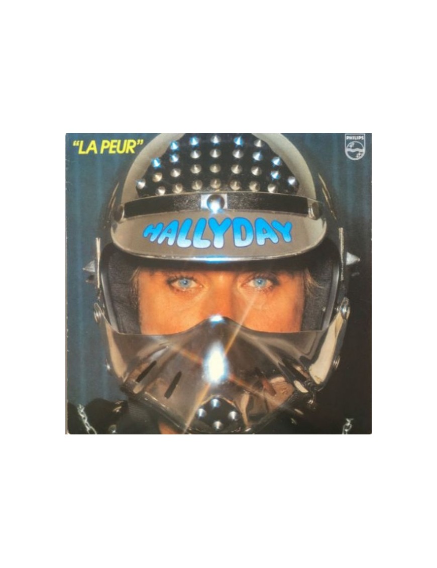 VINYLE JOHNNY HALLYDAY - LA PEUR 