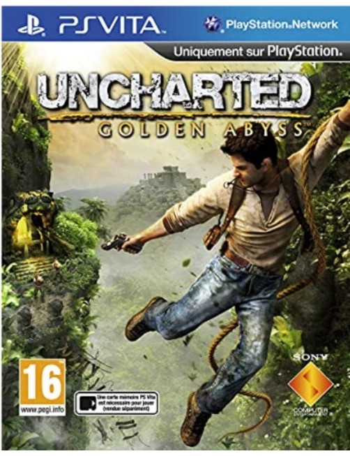JEU PSVITA UNCHARTED : GOLDEN ABYSS - SANS BOITE 