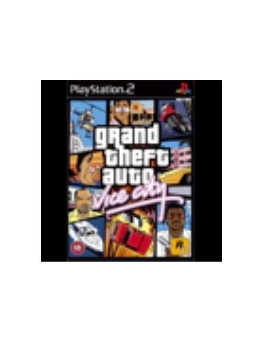 JEU PS2 GRAND THEFT AUTO - VICE CITY