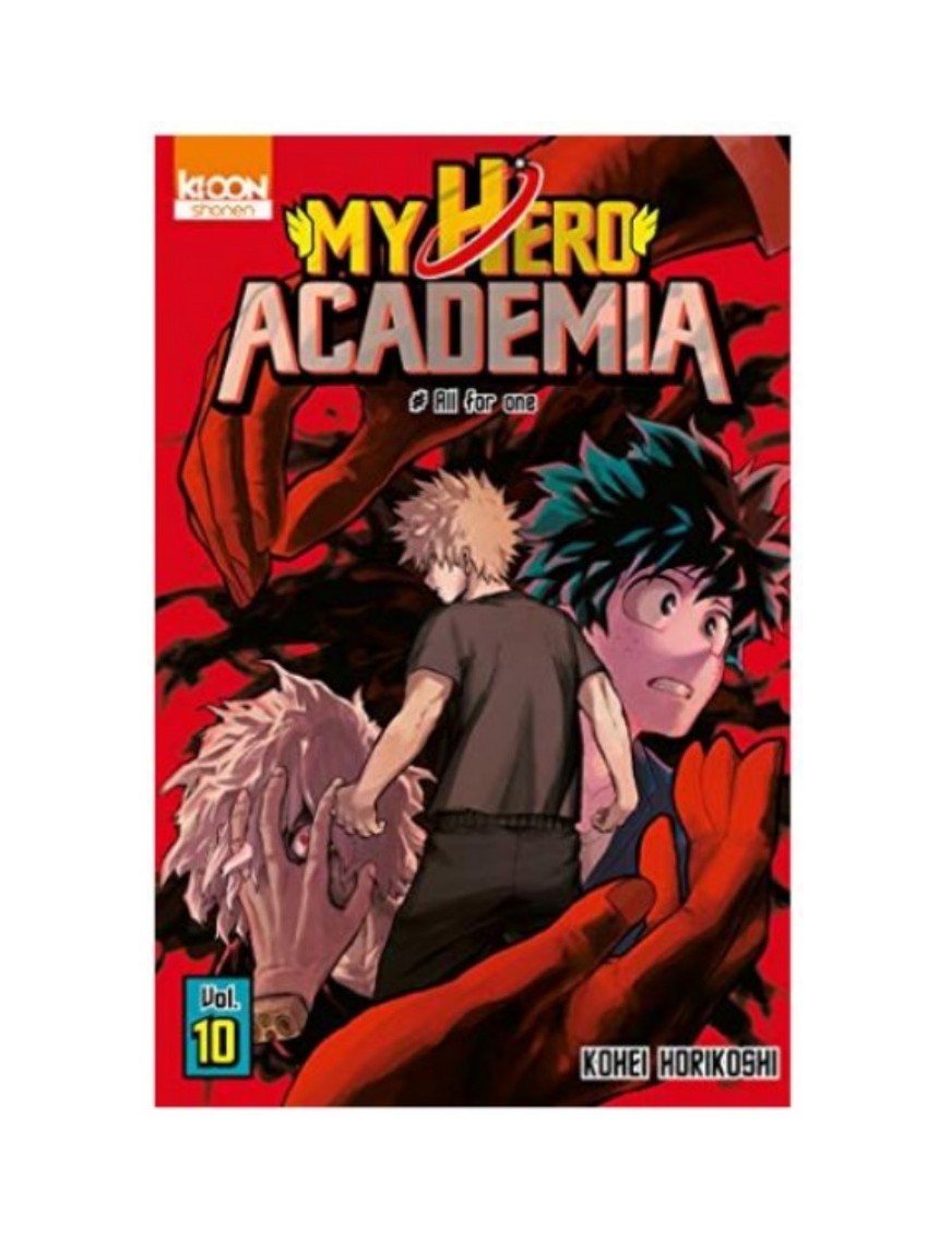 MANGA MY HERO ACADEMIA - TOME 10 - ALL FOR ONE