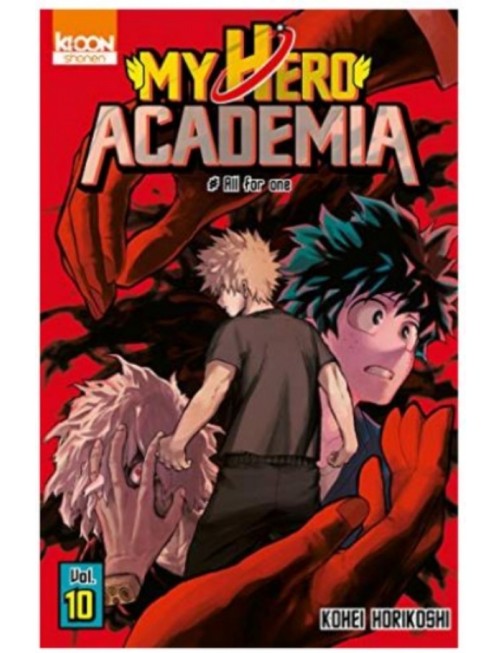 MANGA MY HERO ACADEMIA - TOME 10 - ALL FOR ONE