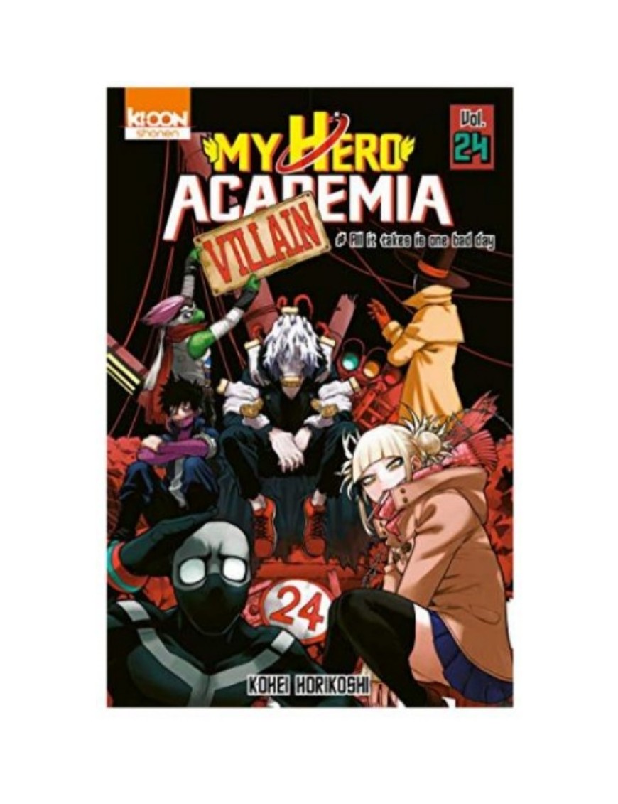 MANGA MY HERO ACADEMIA T24 