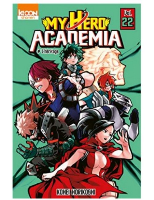 MANGA MY HERO ACADEMIA - TOME 22