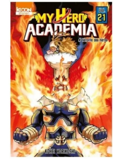MANGA MY HERO ACADEMIA TOME 21 - L'ETOFFE DES HEROS