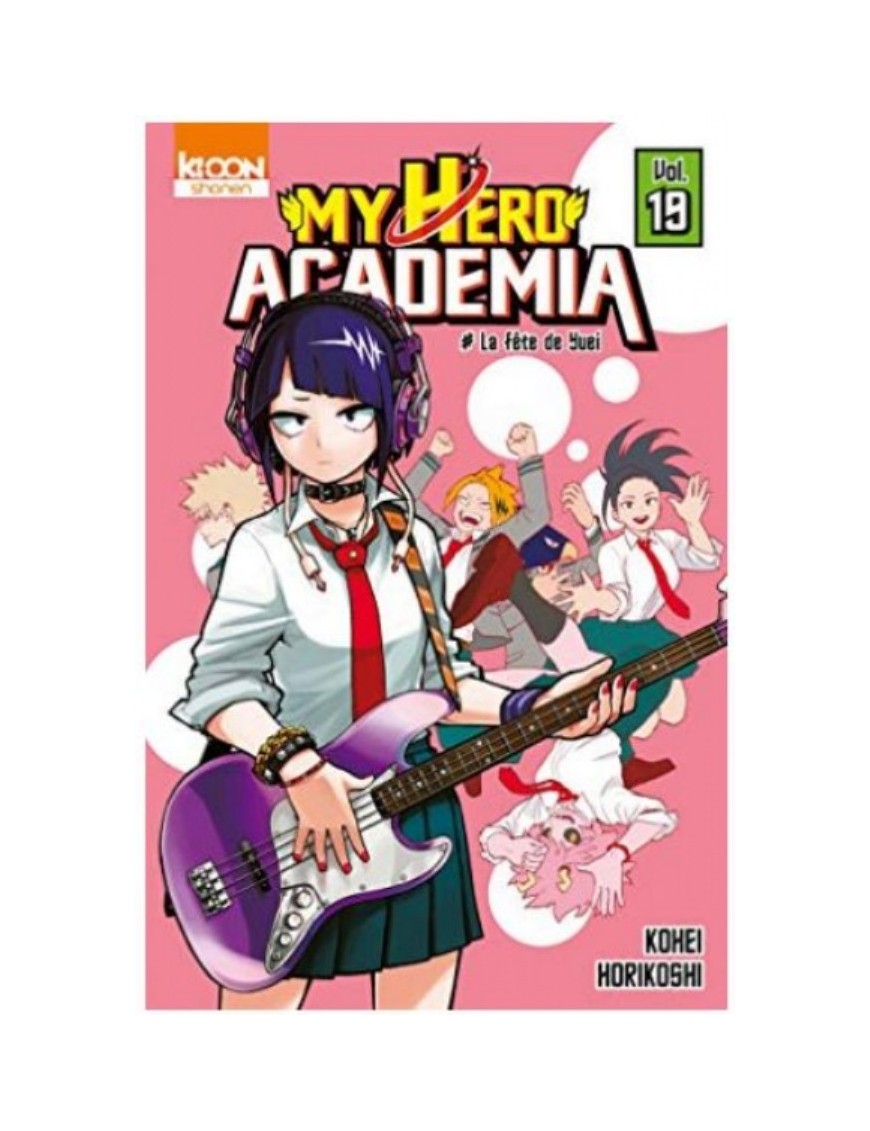 MANGA MY HERO ACADEMIA TOME 19 - LA FETE DE YUEI