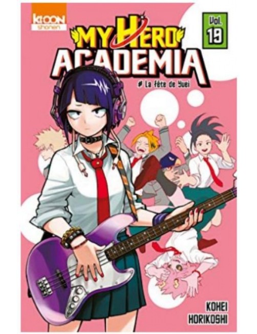 MANGA MY HERO ACADEMIA TOME 19 - LA FETE DE YUEI