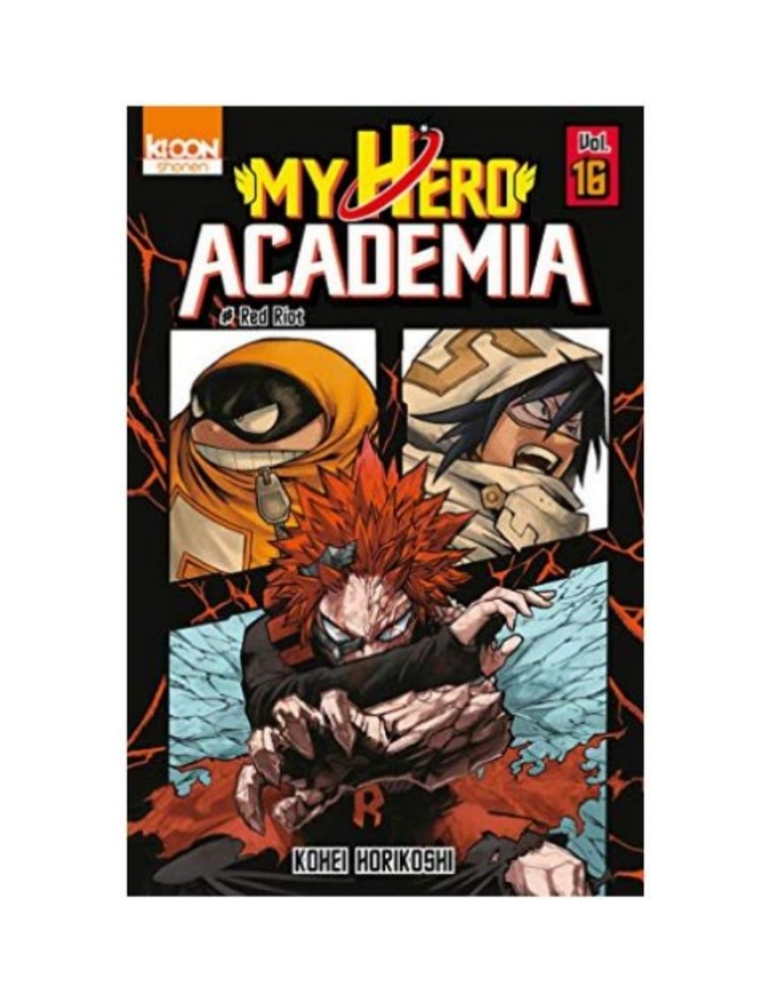 MANGA MY HERO ACADEMIA TOME 16 - RED RIOT
