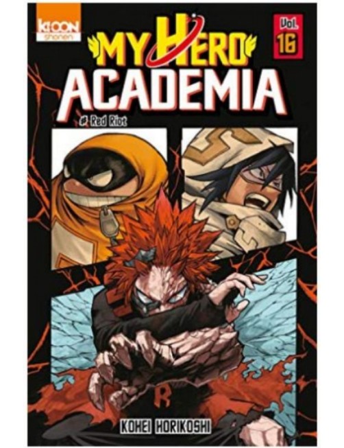 MANGA MY HERO ACADEMIA TOME 16 - RED RIOT