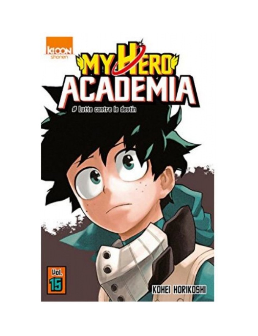 MANGA MY HERO ACADEMIA - TOME 15