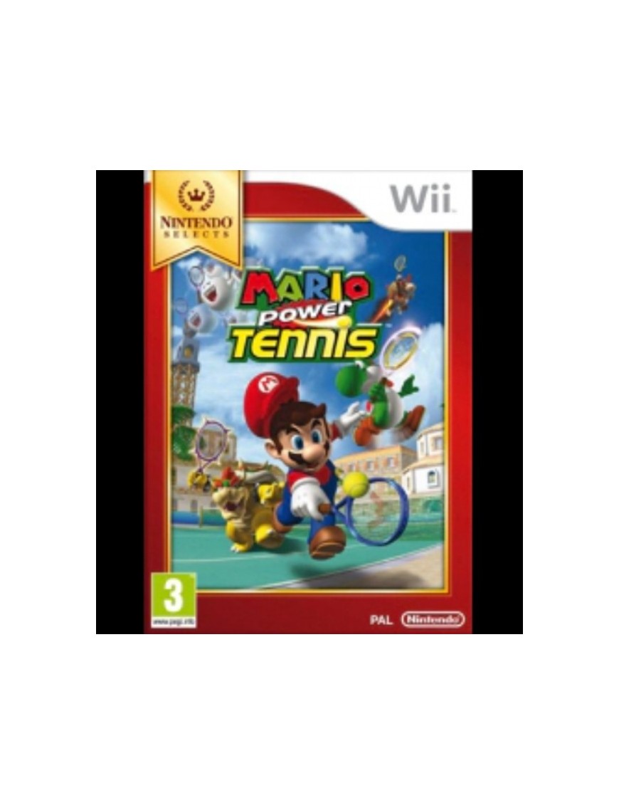 JEU WII MARIO POWER TENNIS - NINTENDO SELECTS