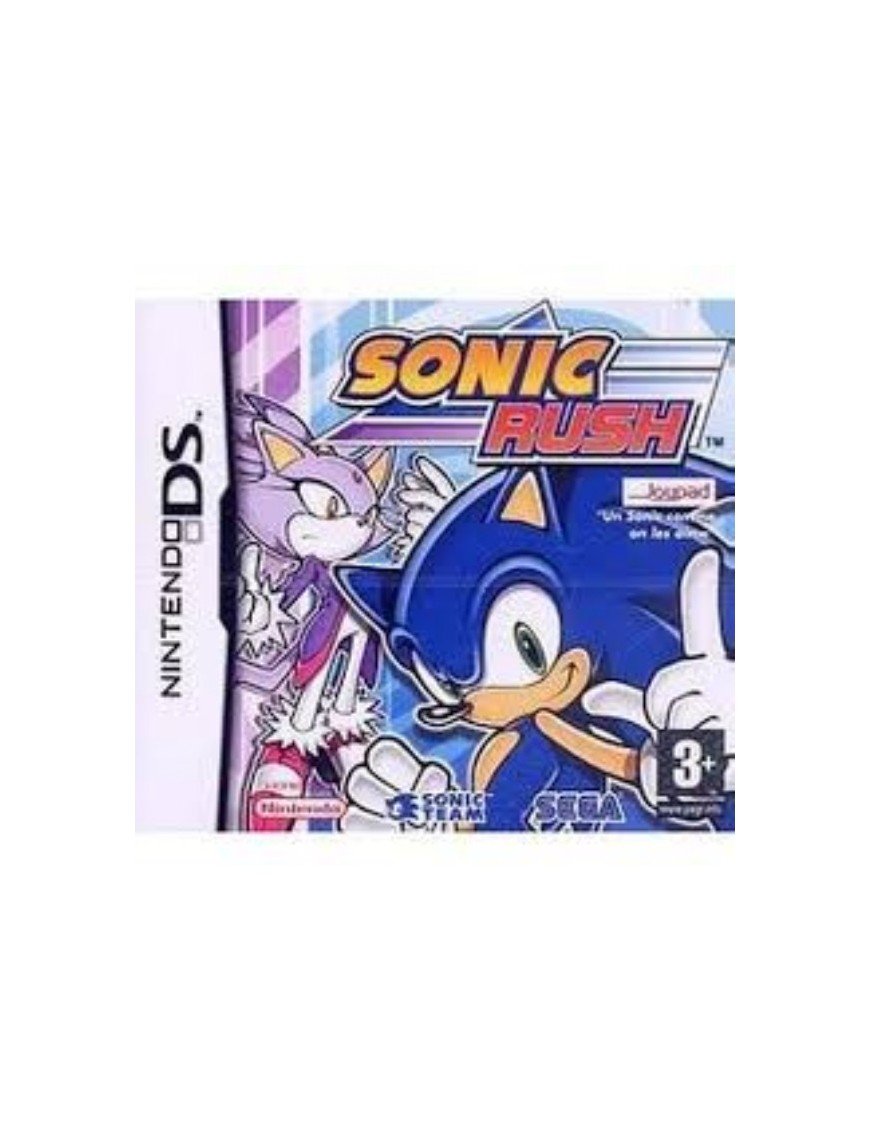 JEU DS SONIC RUSH