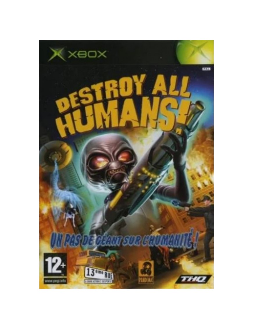 JEU XBOX DESTROY ALL HUMANS§