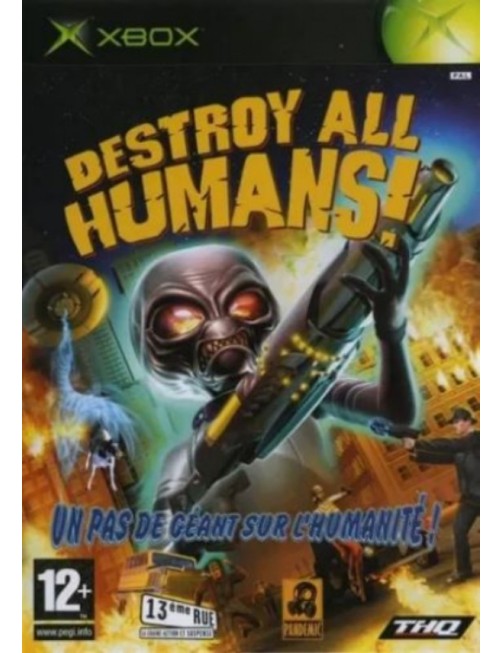 JEU XBOX DESTROY ALL HUMANS§