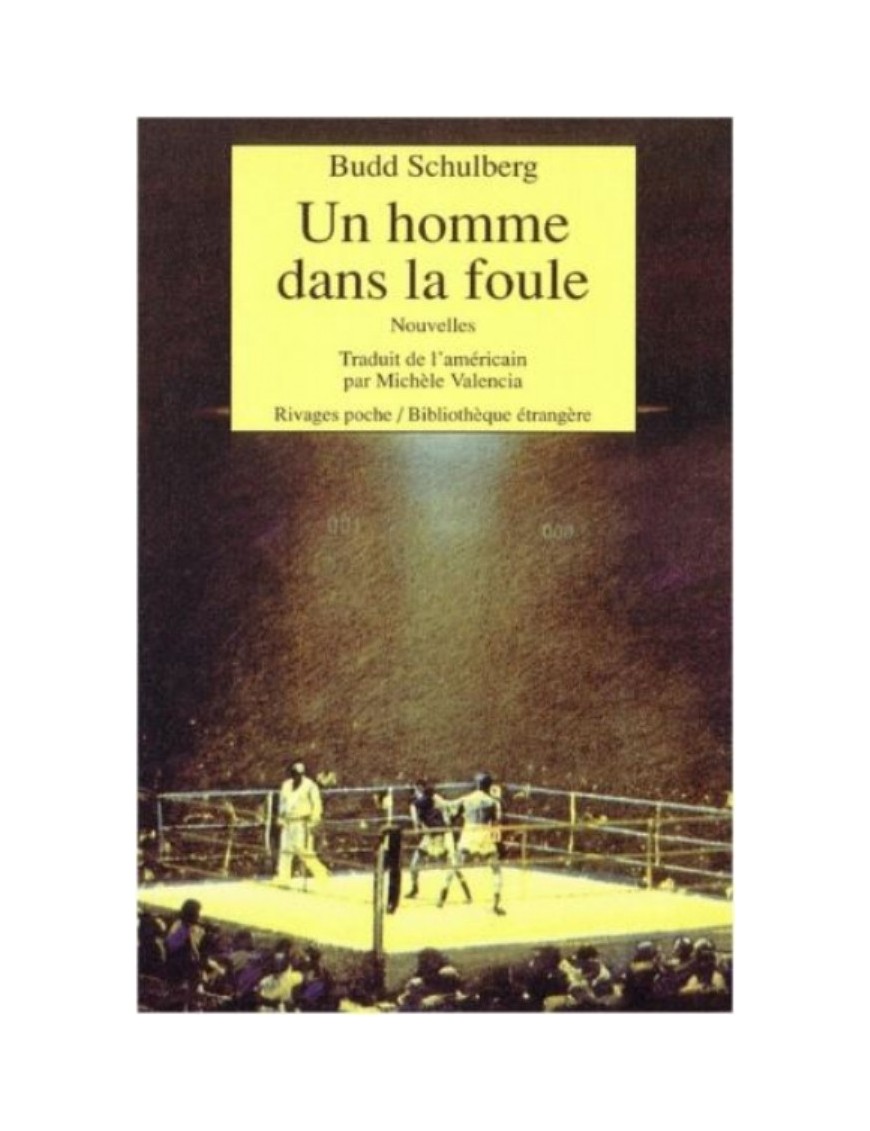 LIVRE UN HOMME DANS LA FOULE - BUDD SCHULBERG
