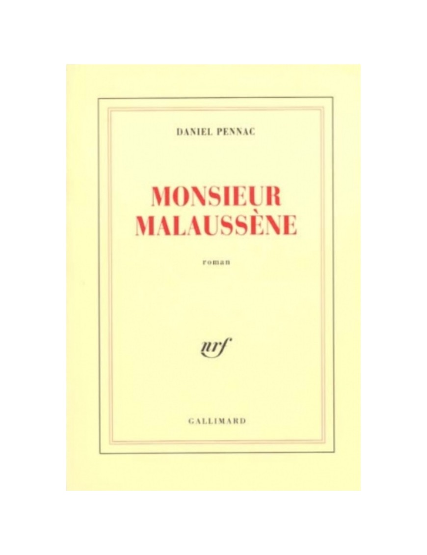 LIVRE MONSIEUR MALAUSSENE - DANIEL PENNAC
