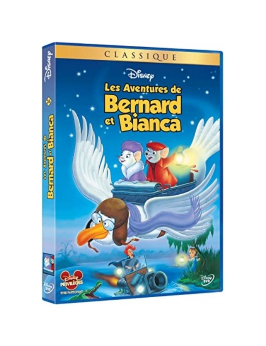 DVD LES AVENTURES DE BERNARD ET BIANCA 