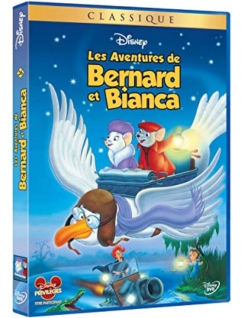 DVD LES AVENTURES DE BERNARD ET BIANCA 