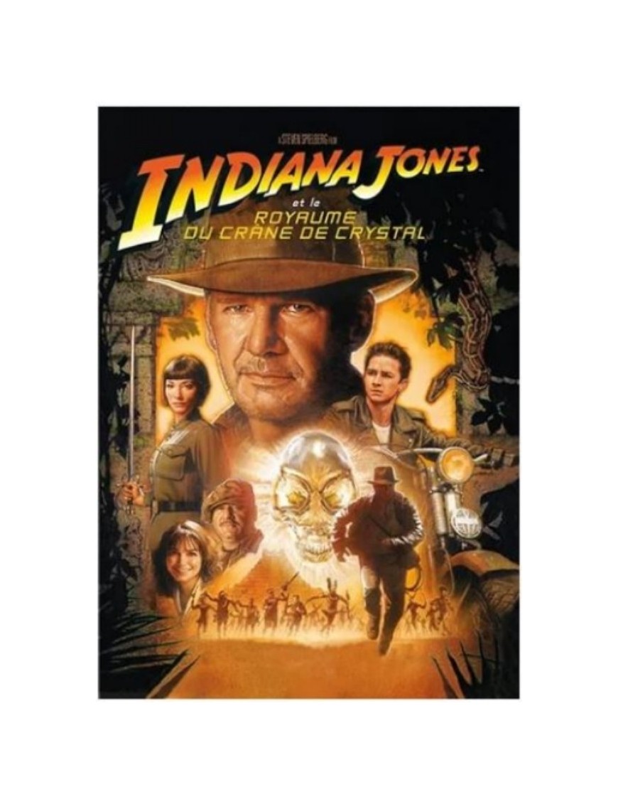 DVD INDIANA JONES ET LE ROYAUME DU CRANE DE CRISTAL 