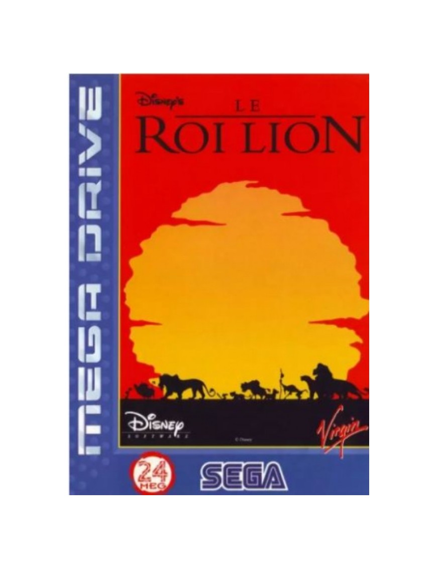 JEU MEGADRIVE LE ROI LION