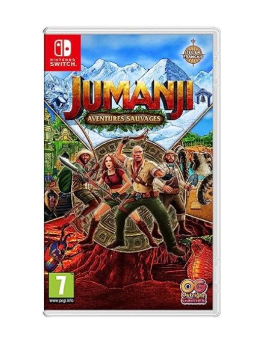 JEU SWITCH JUMANJI - AVENTURES SAUVAGES 