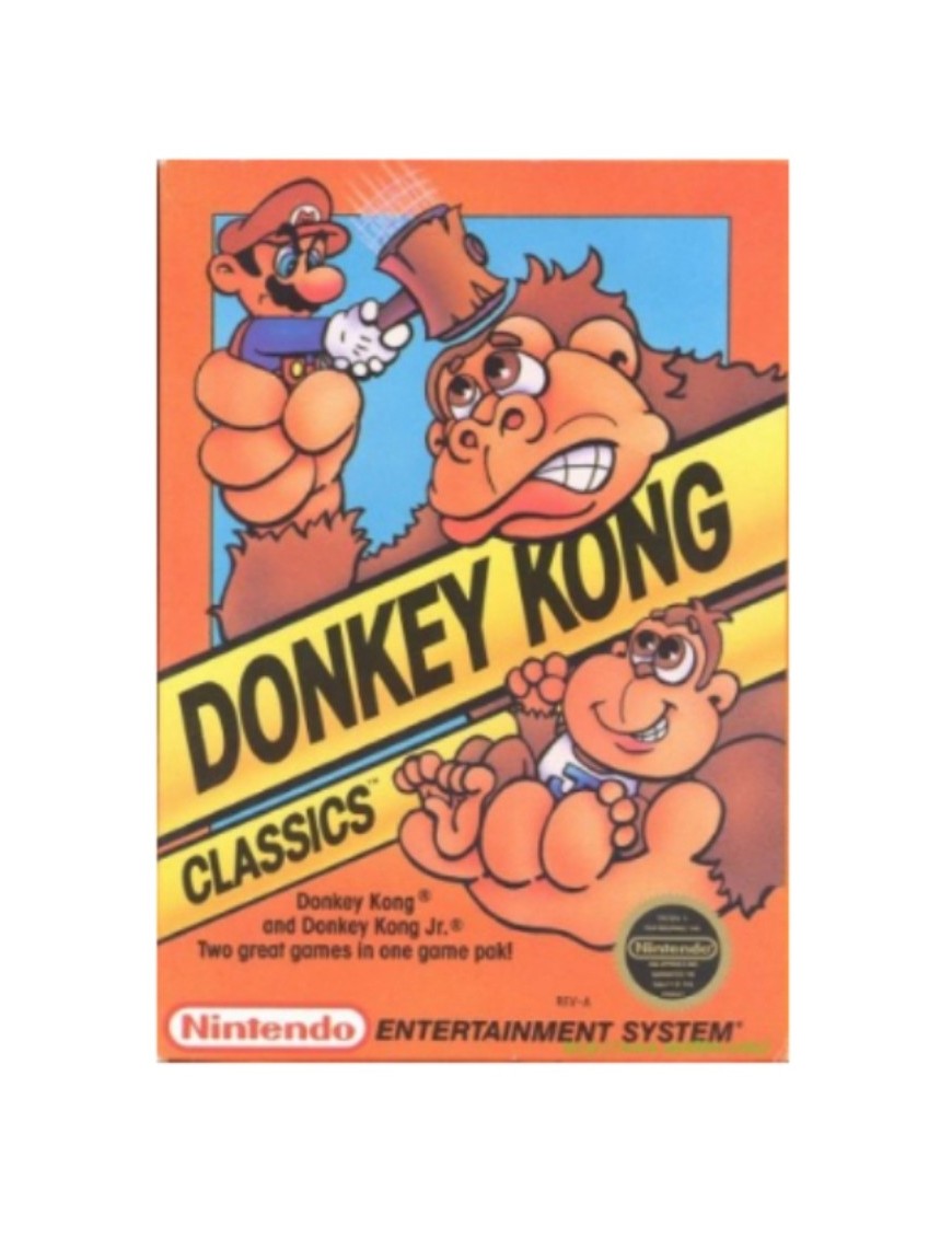 JEU NES DONKEY KONG CLASSICS (LOOSE)