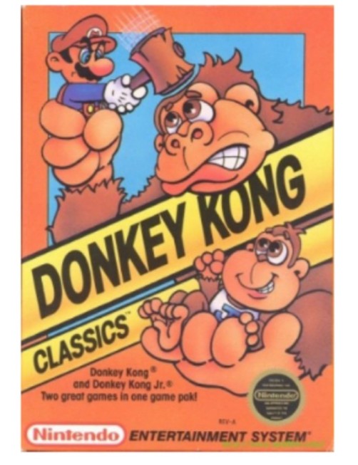 JEU NES DONKEY KONG CLASSICS (LOOSE)