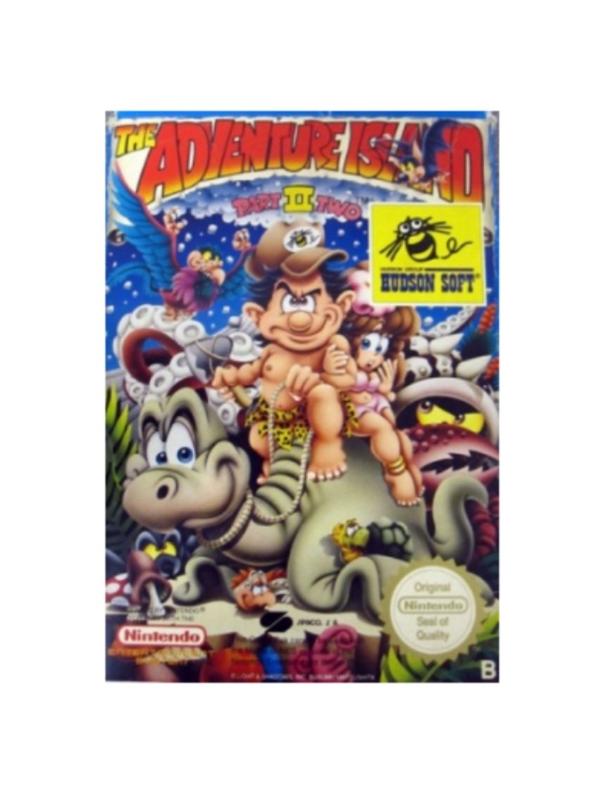 JEU NES THE ADVENTURE ISLAND - PART II (LOOSE)
