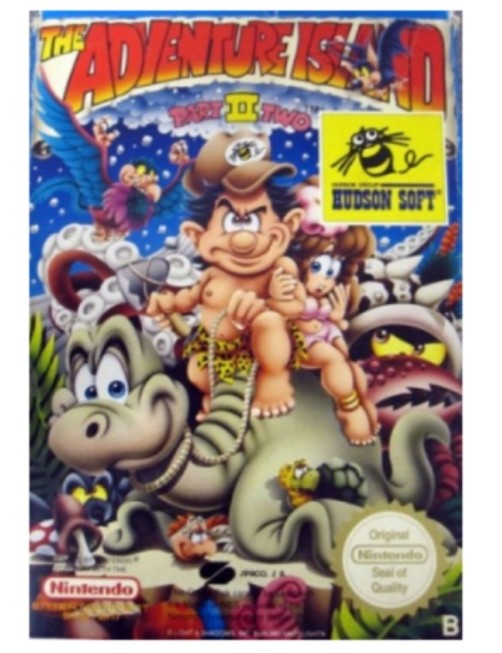 JEU NES THE ADVENTURE ISLAND - PART II (LOOSE)