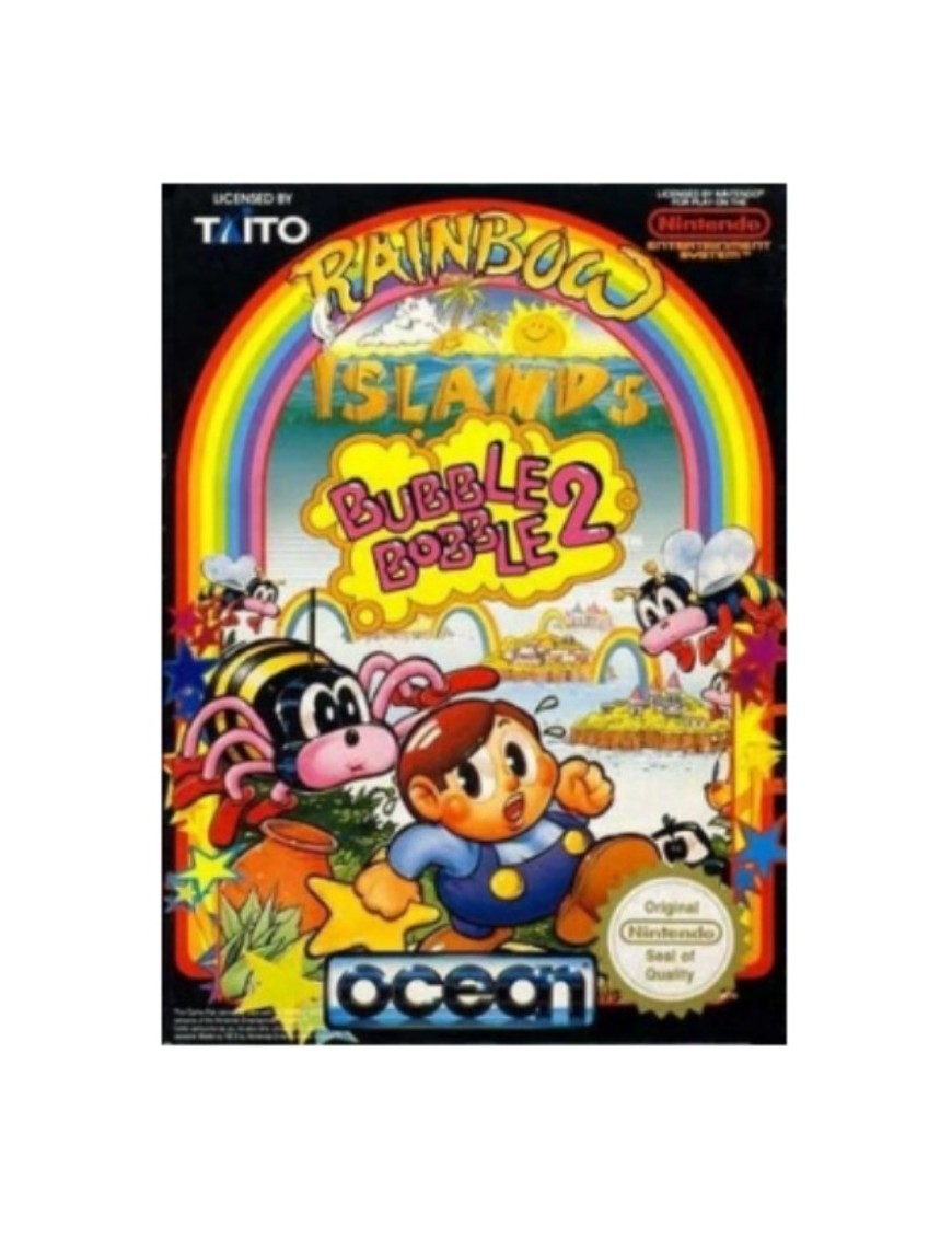 JEU NES RAINBOW ISLANDS: THE STORY OF BUBBLE BOBBLE 2 (LOOSE)