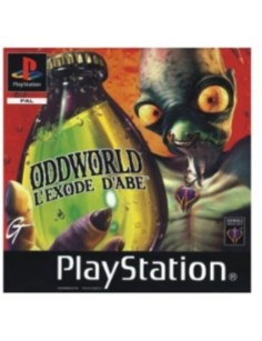 JEU PS1 ODDWORLD L'EXODE...