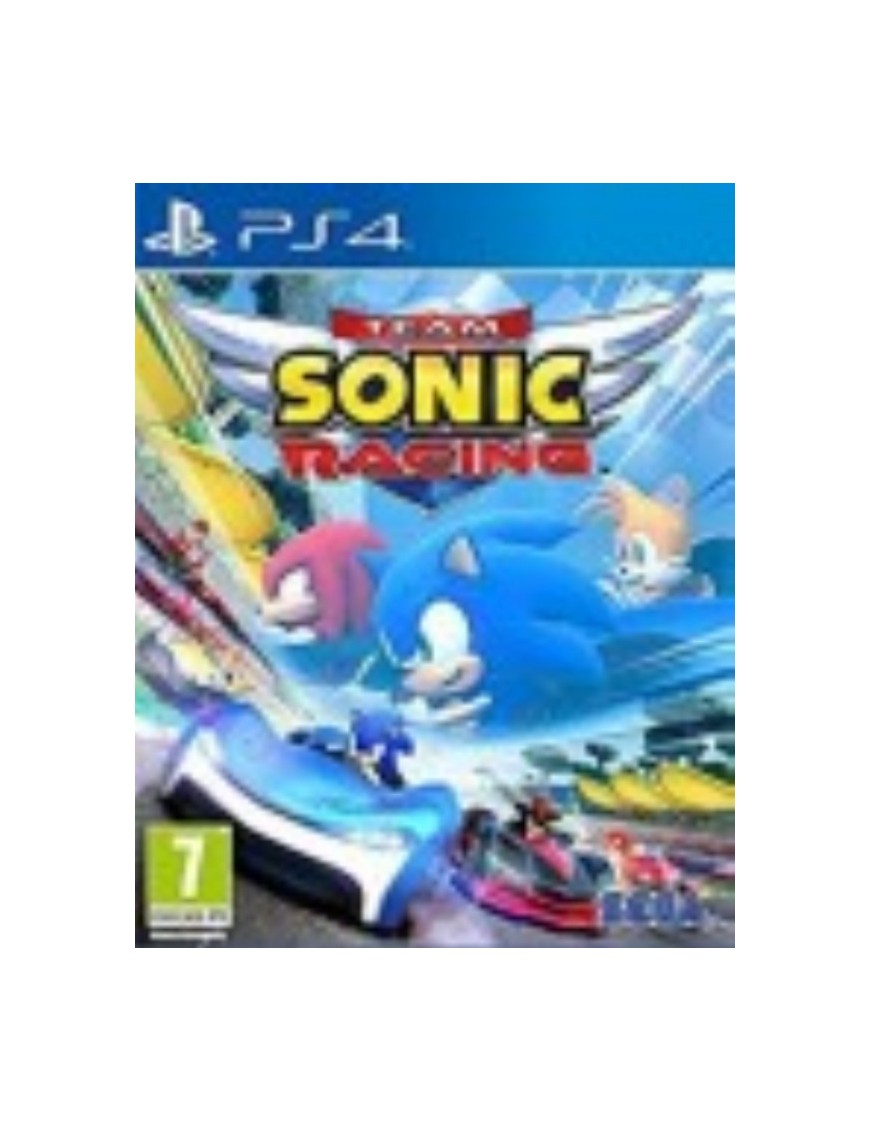 JEU PS4 TEAM SONIC RACING