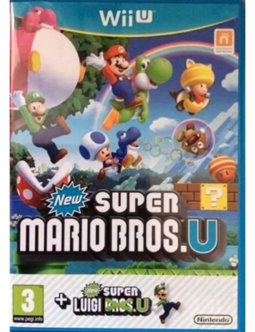 JEU WII U NEW SUPER MARIO BROS U