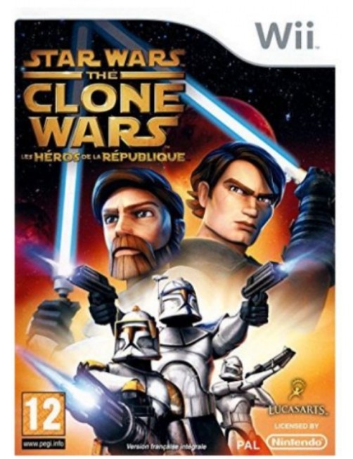 JEU WII STAR WARS THE CLONE WARS LES HEROS DE LA REPUBLIQUE 