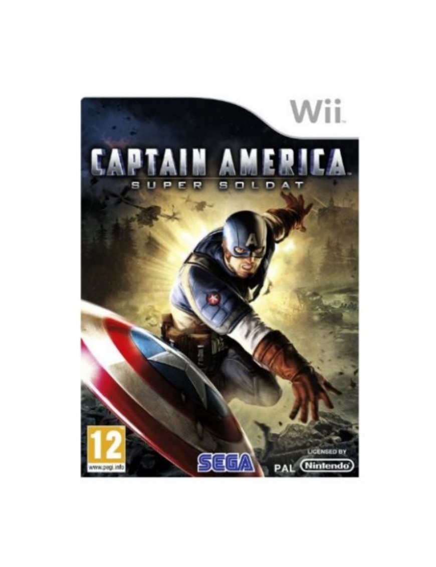 JEU WII CAPTAIN AMERICA SUPER SOLDAT 
