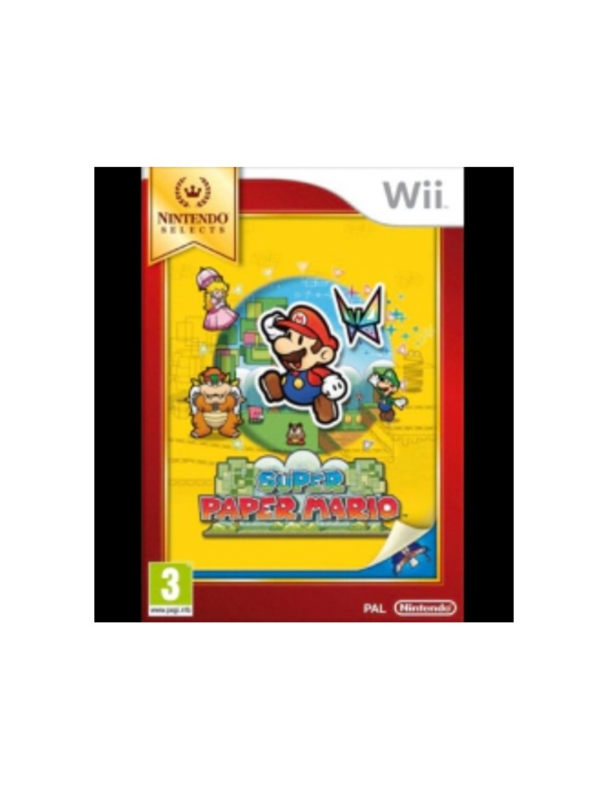 JEU WII SUPER PAPER MARIO - NINTENDO SELECTS