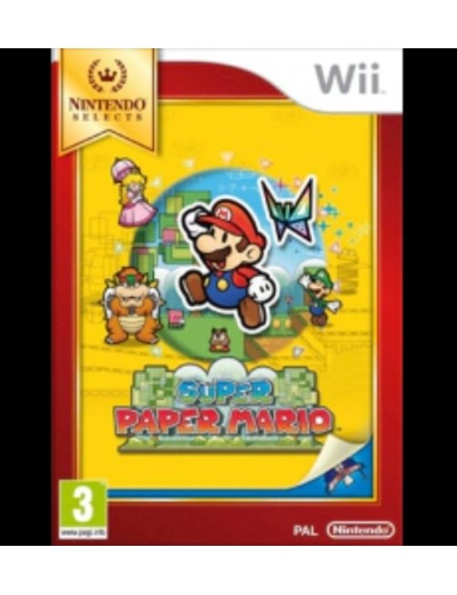 JEU WII SUPER PAPER MARIO - NINTENDO SELECTS