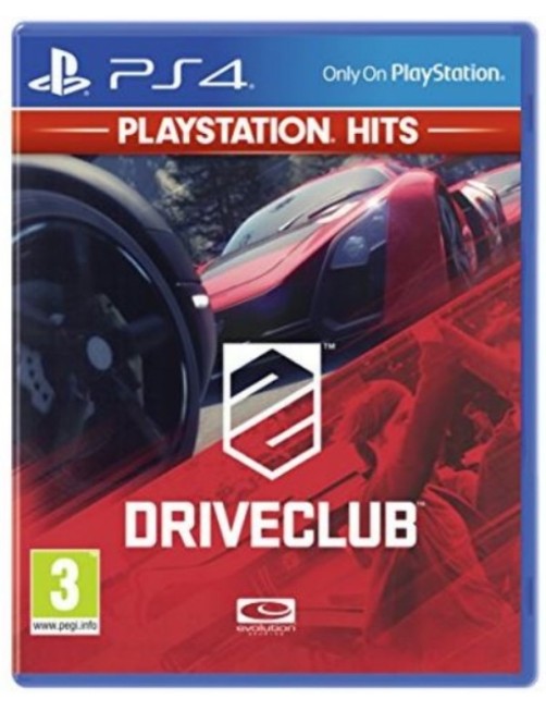 JEU PS4 DRIVE CLUB 