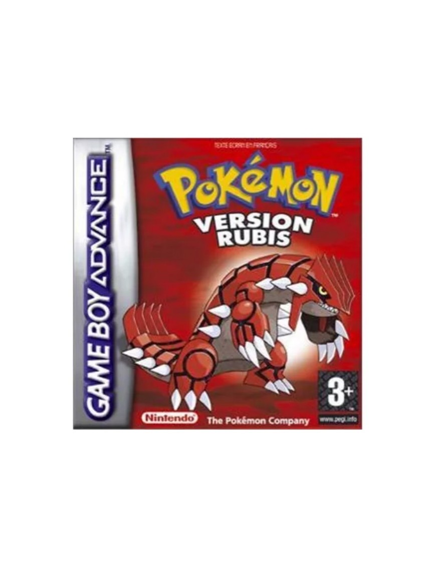 JEU GBA POKEMON RUBY (LOOSE)