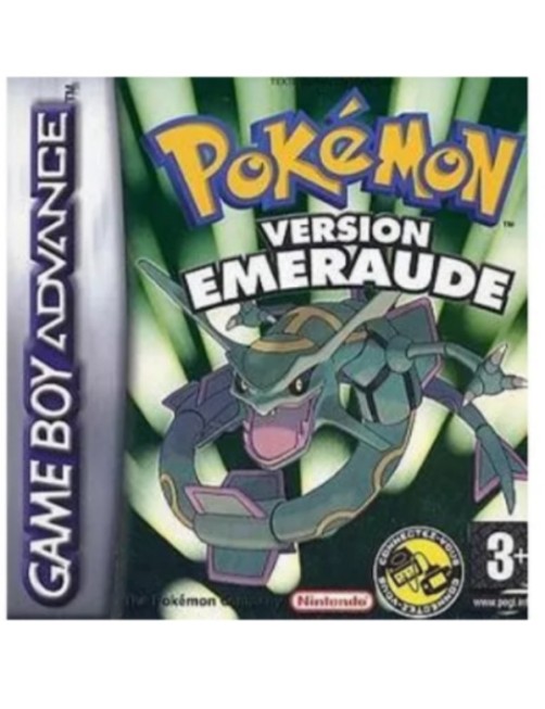 JEU GBA POKEMON EMERALD VERSION