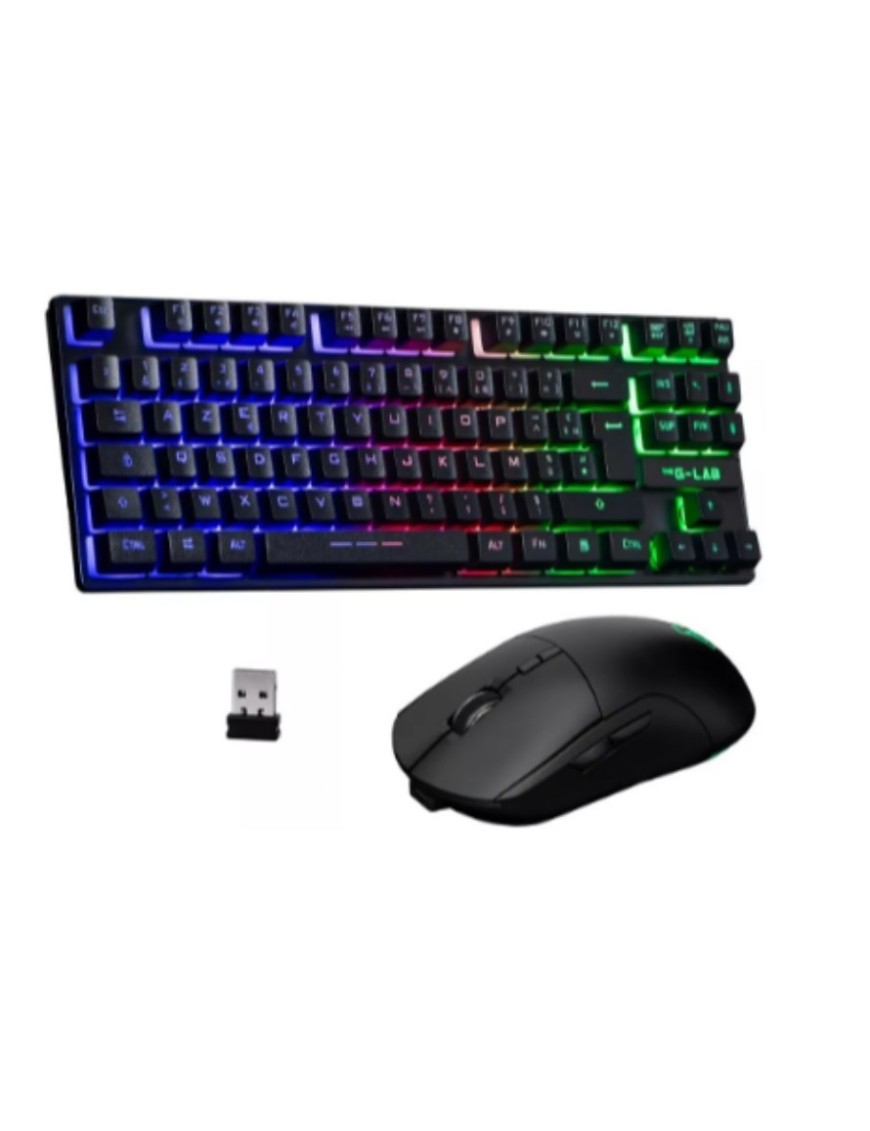 PACK CLAVIER ET SOURIS GAMER THE G-LAB COMBO OXYGEN EX
