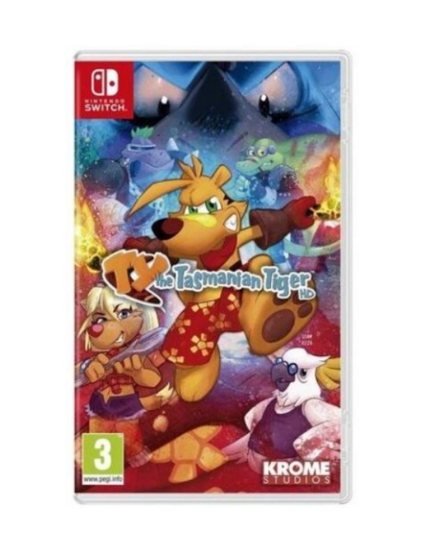 JEU SWITCH TY THE TASMANIAN TIGER HD - SANS BOITE 