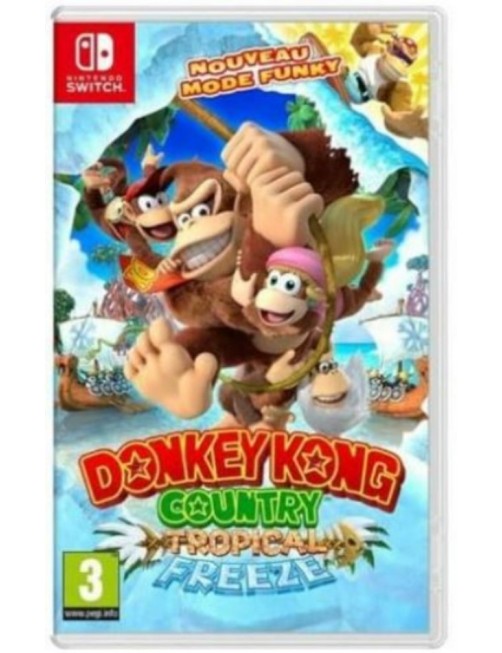 JEU SWITCH DONKEY KONG COUNTRY : TROPICAL FREEZE - SANS BOITE 