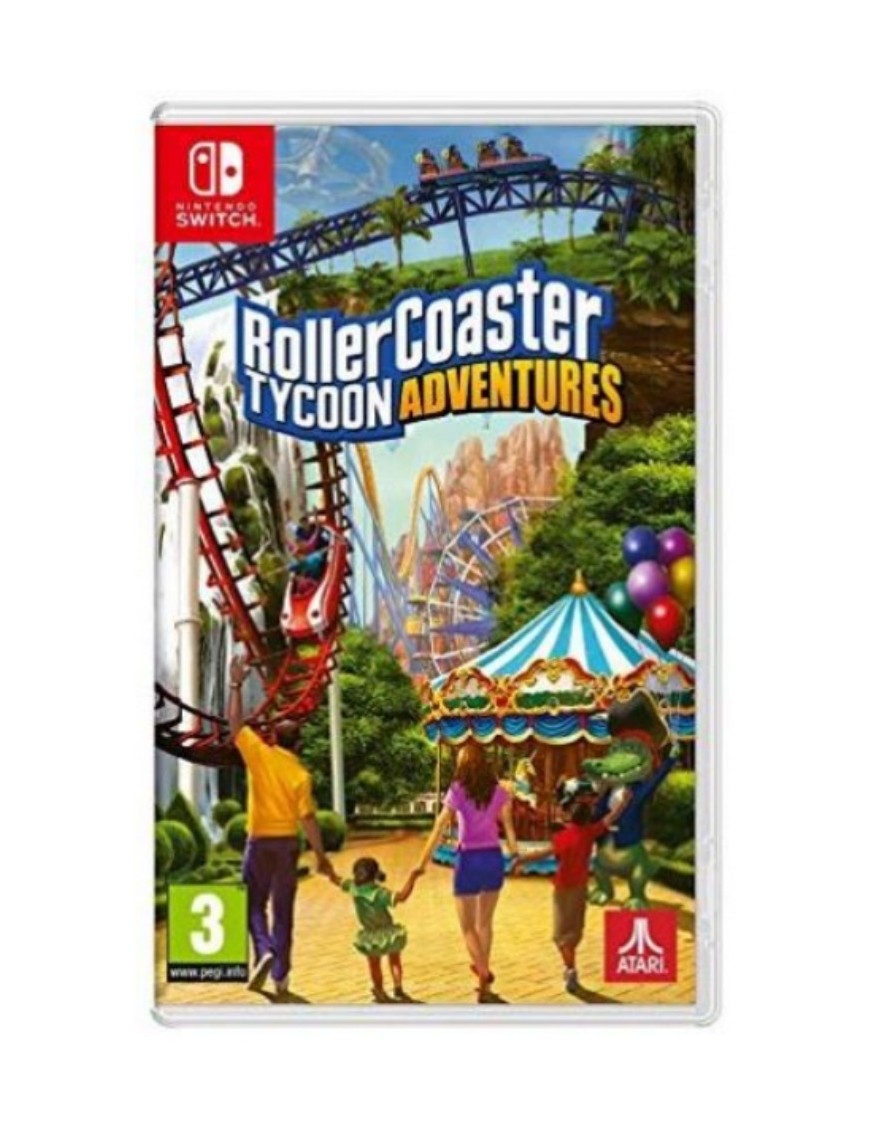 JEU SWITCH ROLLER COASTER TYCOON : ADVENTURES - SANS BOITE 
