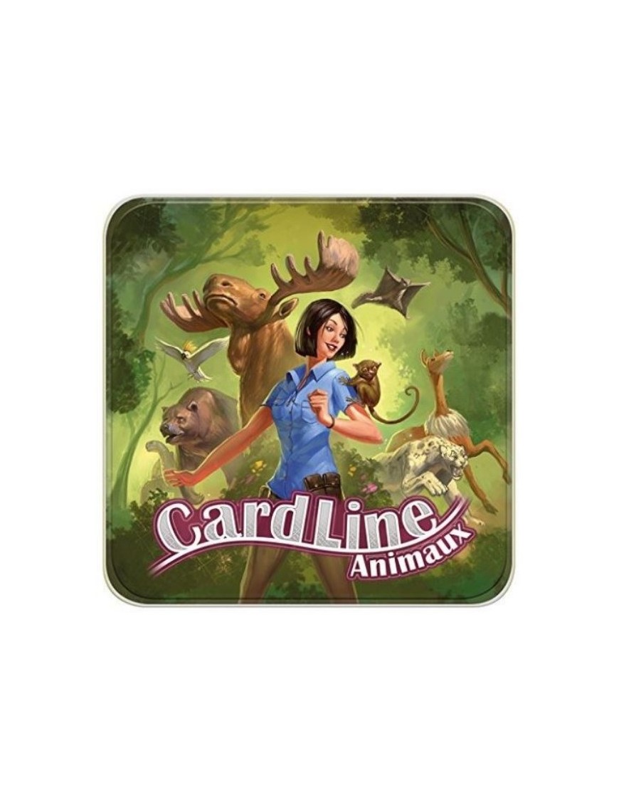 JEU DE SOCIETE - CARDLINE : ANIMAUX 