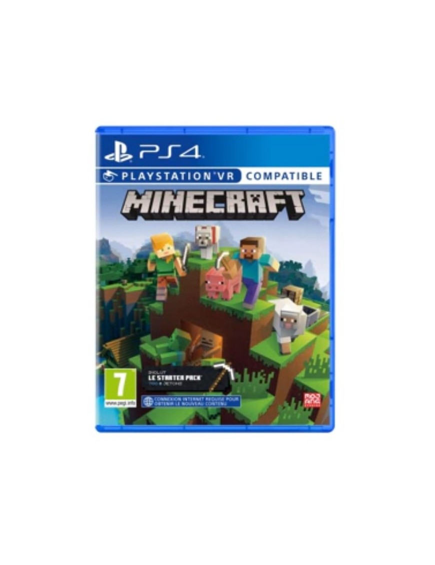 JEU PS4 MINECRAFT STARTER COLLECTION REFRESH