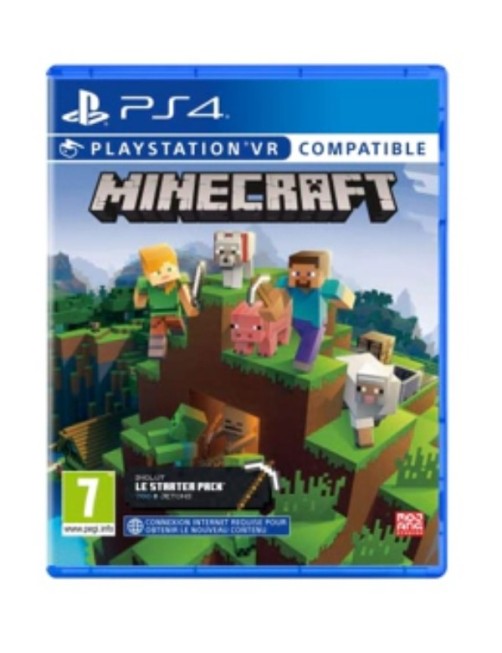 JEU PS4 MINECRAFT STARTER COLLECTION REFRESH