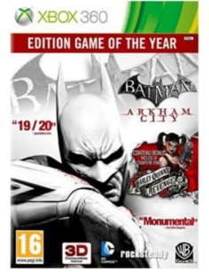 JEU XBOX 360 BATMAN ARKHAM...